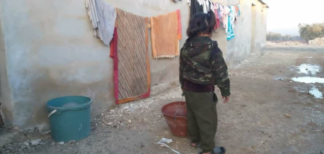 Shahd is an orphan girl from Aleppo