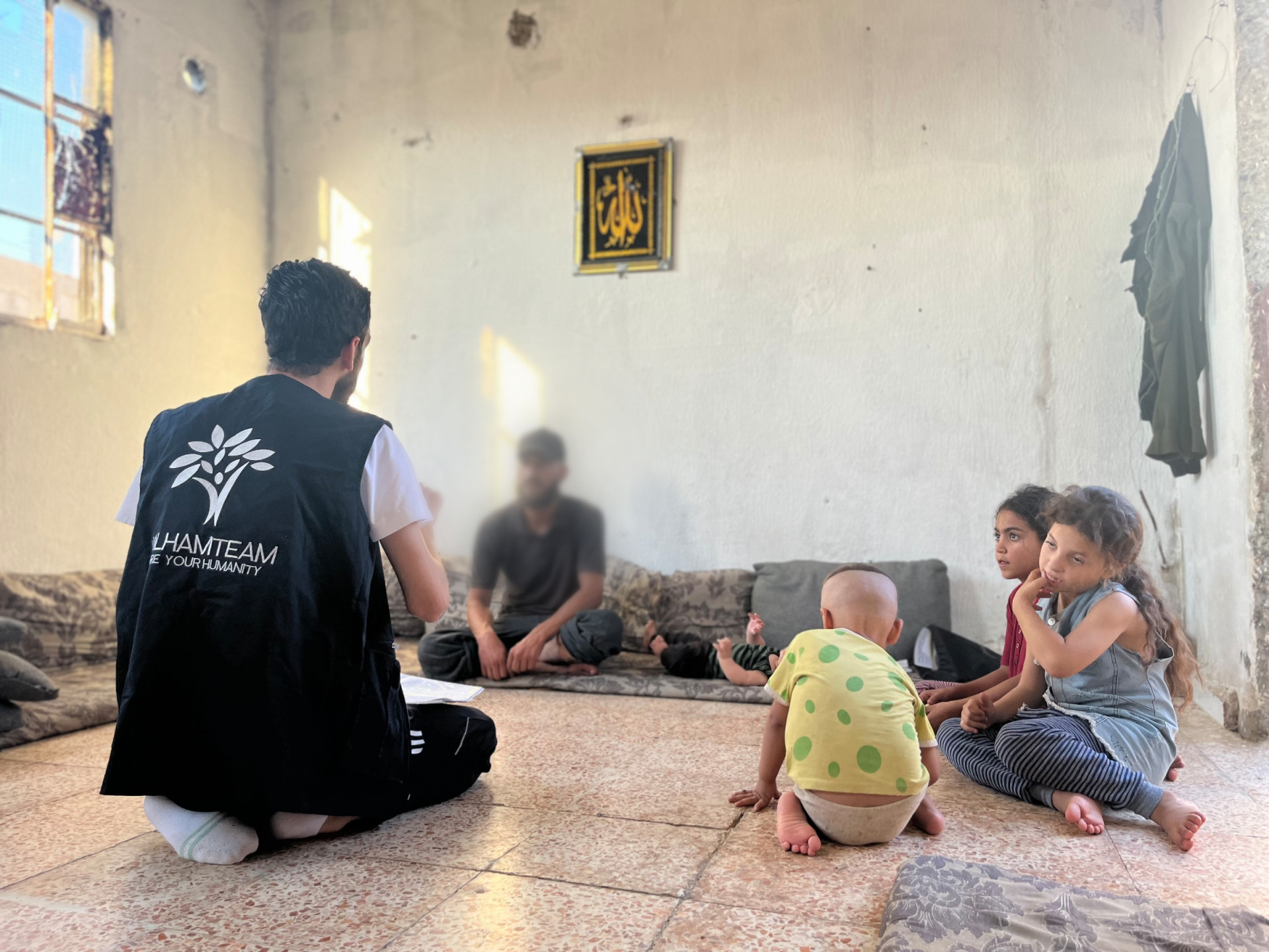 Children living in harsh conditions