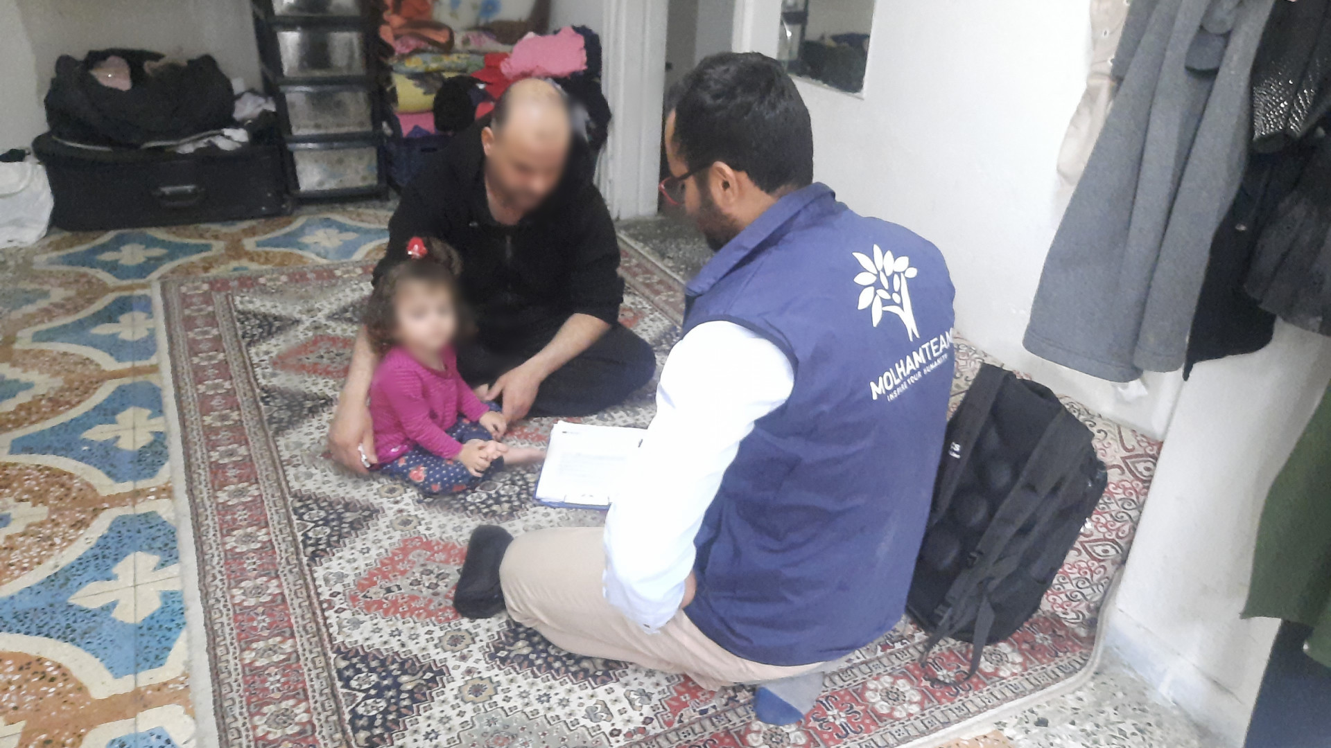 Samer's family live in very poor condition
