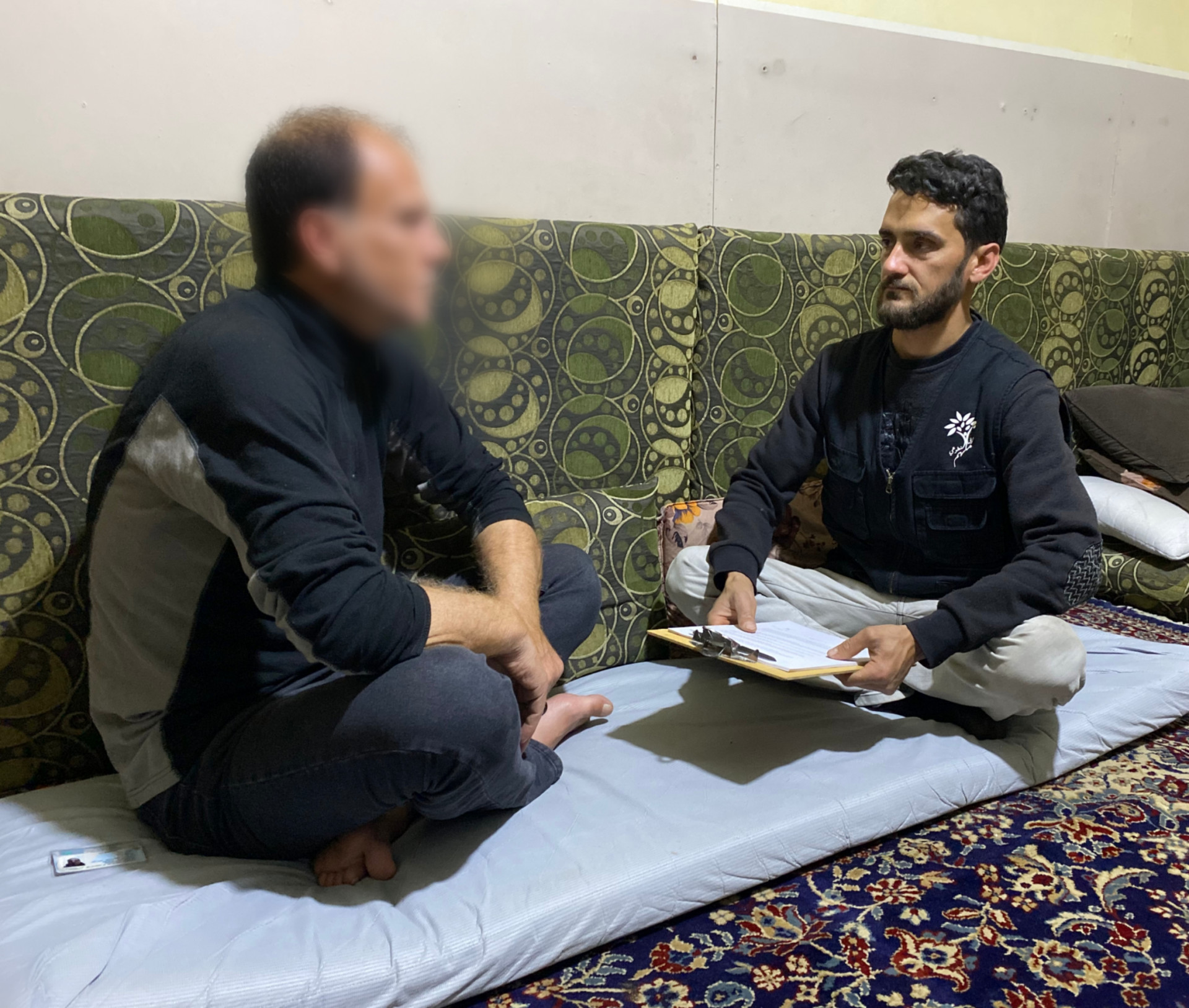 Muhammad has herniated disc and cannot support his family