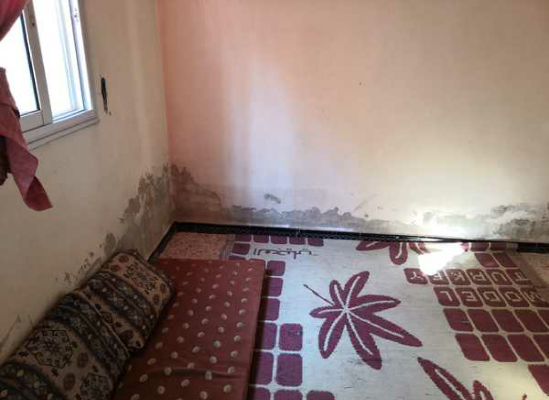 Displaced family without provider