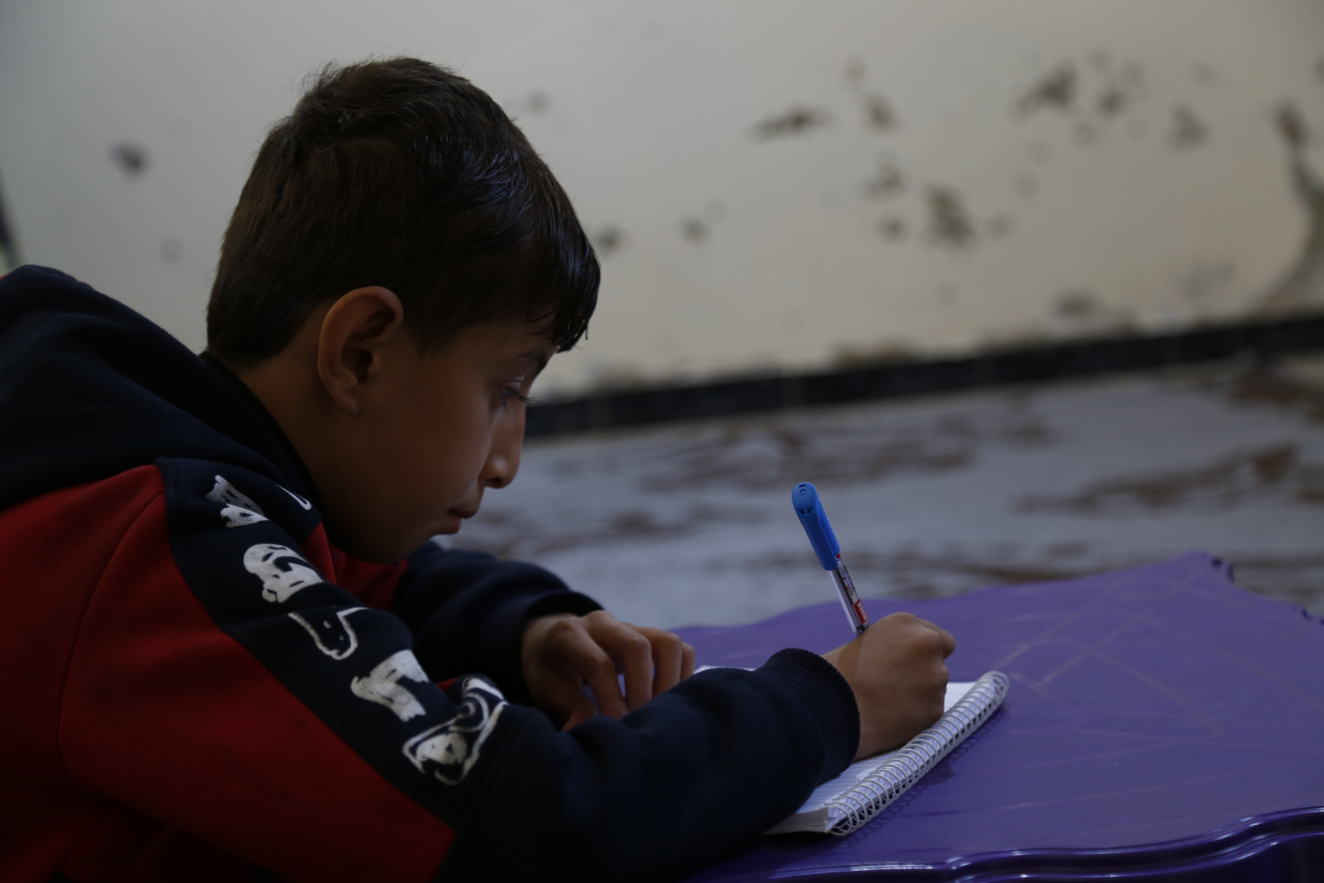 Youssef, an orphan from Aleppo