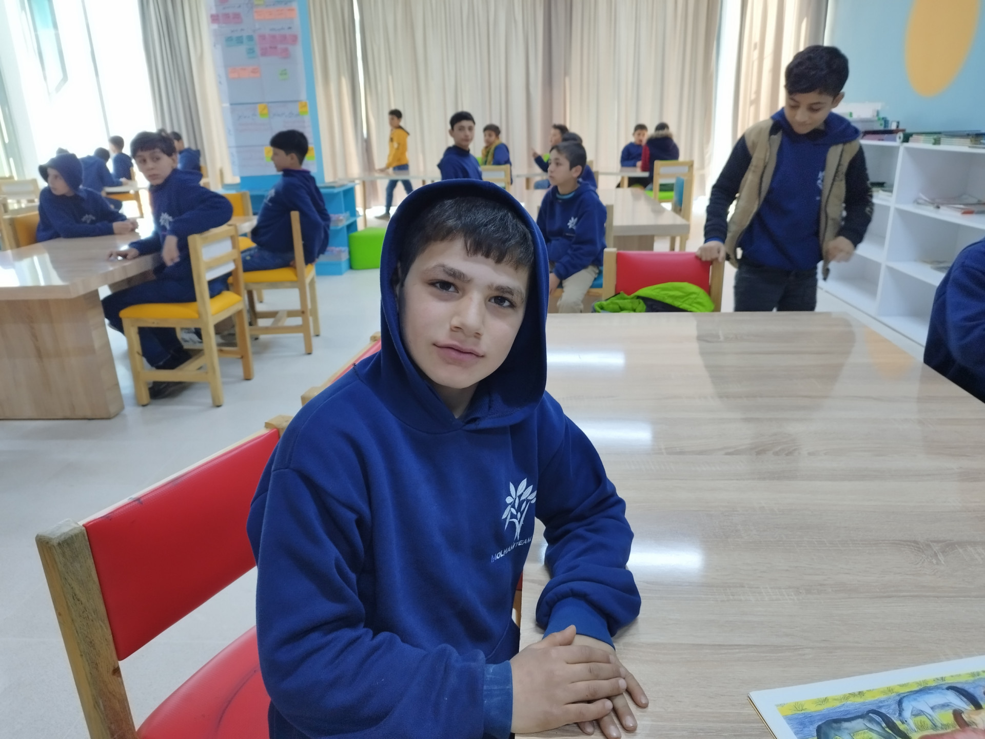 Mohammad dreams of becoming a school teacher