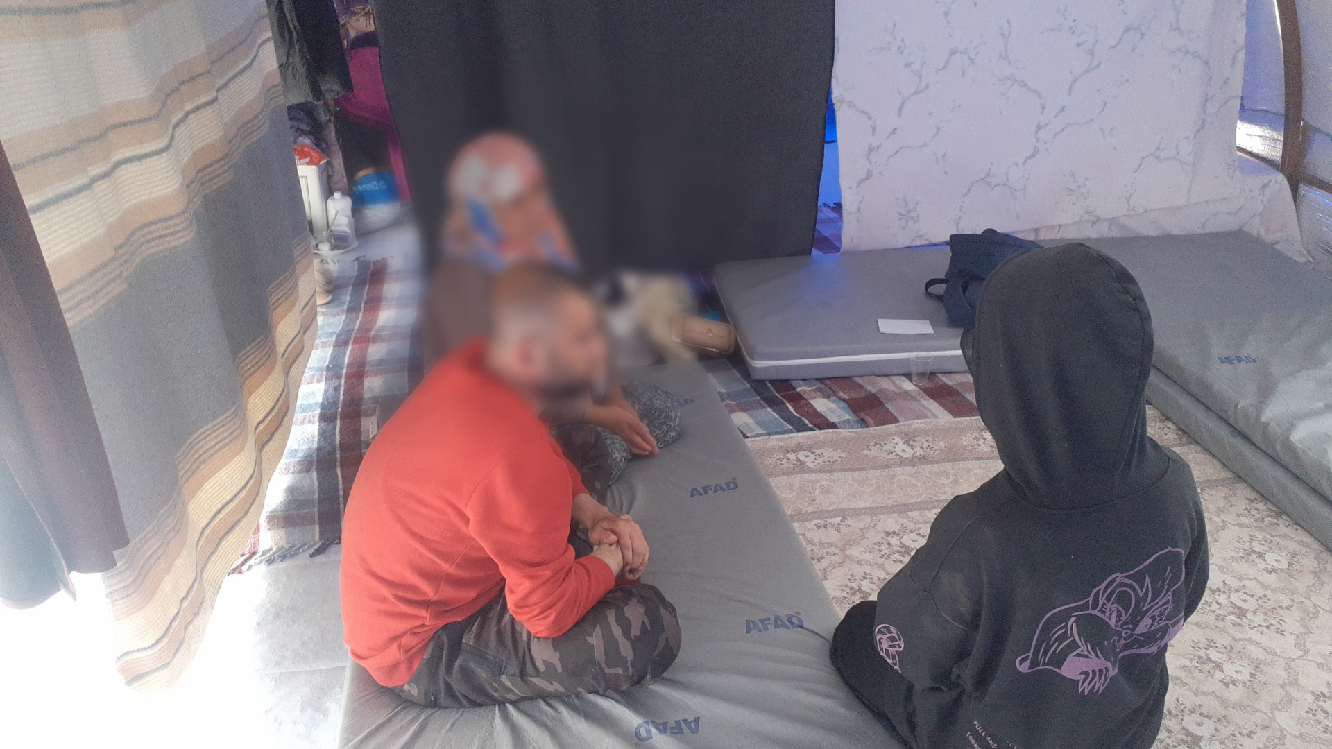 Hassan has lost everything in the devastating earthquake