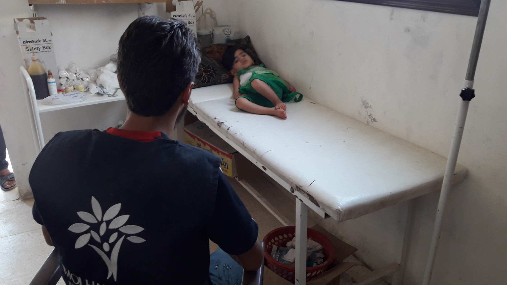 A little girl with paralysis needs support