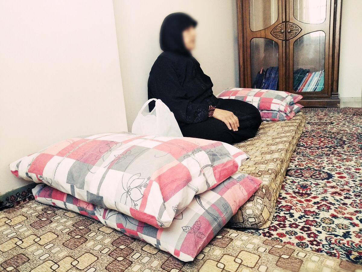 Latifa survived a brain tumour but she is homeless