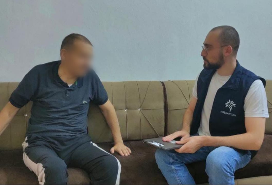 Uncle Nidal battles illness and hardship with unwavering endurance.