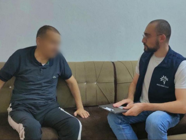 Uncle Nidal battles illness and hardship with unwavering endurance.