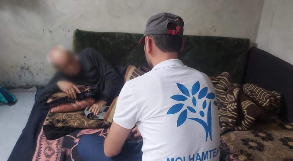 An old man needs your help to complete his treatment.
