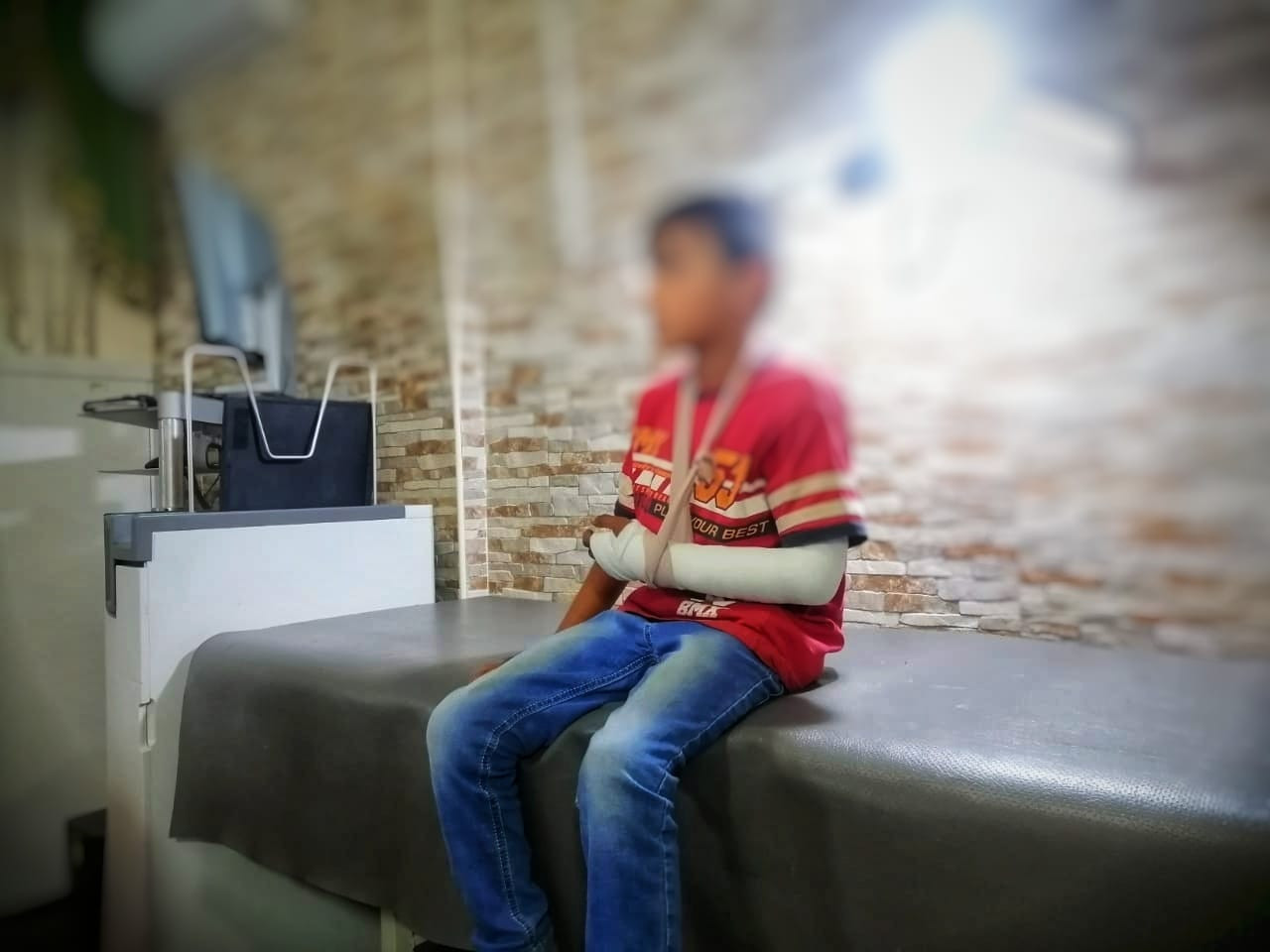 A child needs urgent surgery