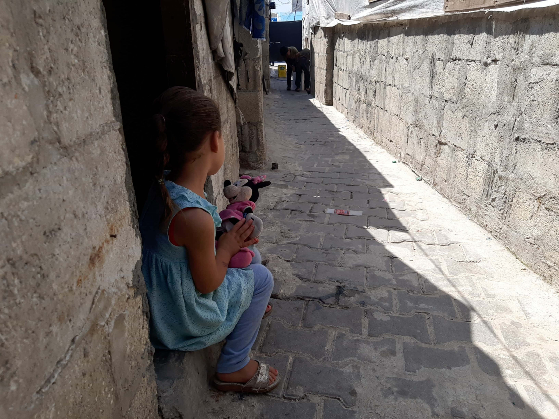 Fatima, an orphan from Aleppo