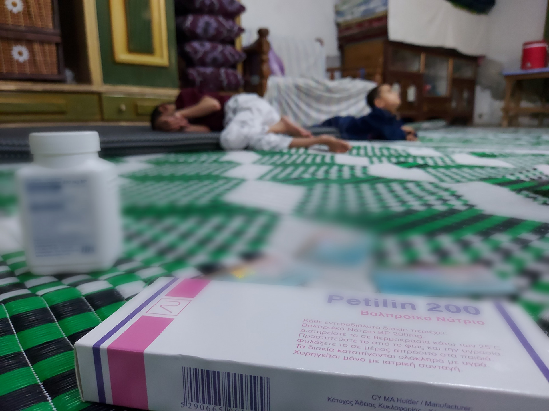 Zuhair and his sister Tala are disabled and need medicines and diapers.