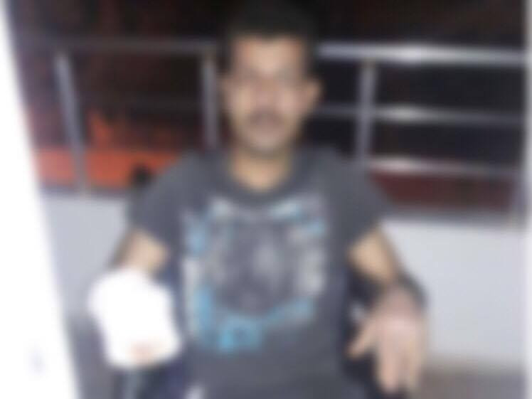 Young man needing treatment expenses