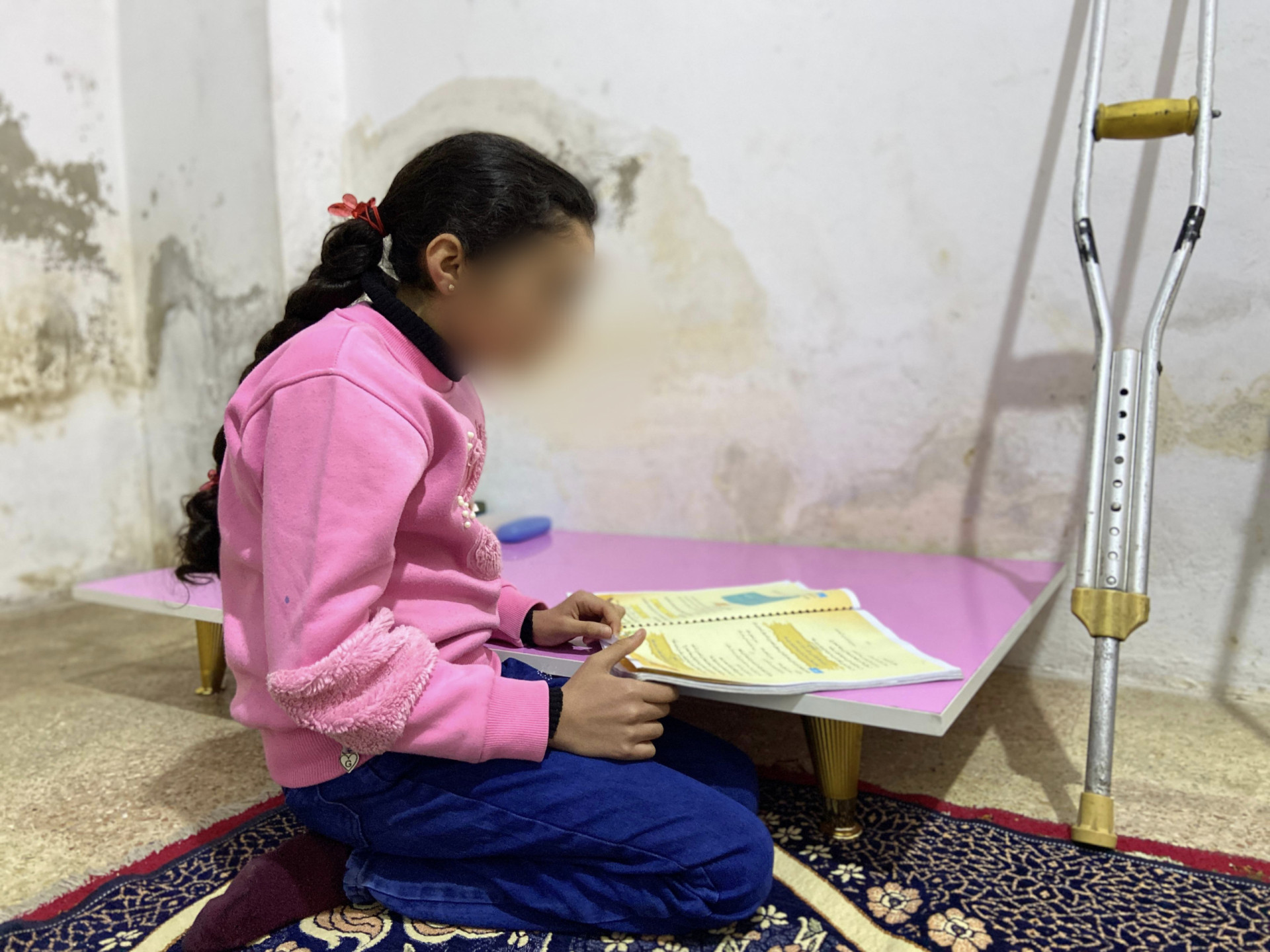 A child suffering from stunted growth and needs urgent treatment