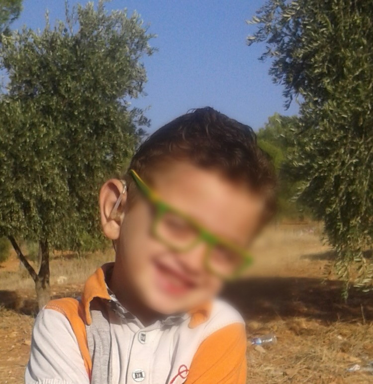 Ameen, a child needs a hearing aid