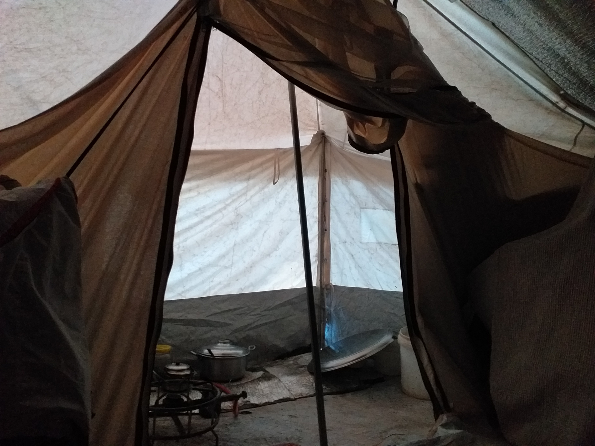 Family needs tent