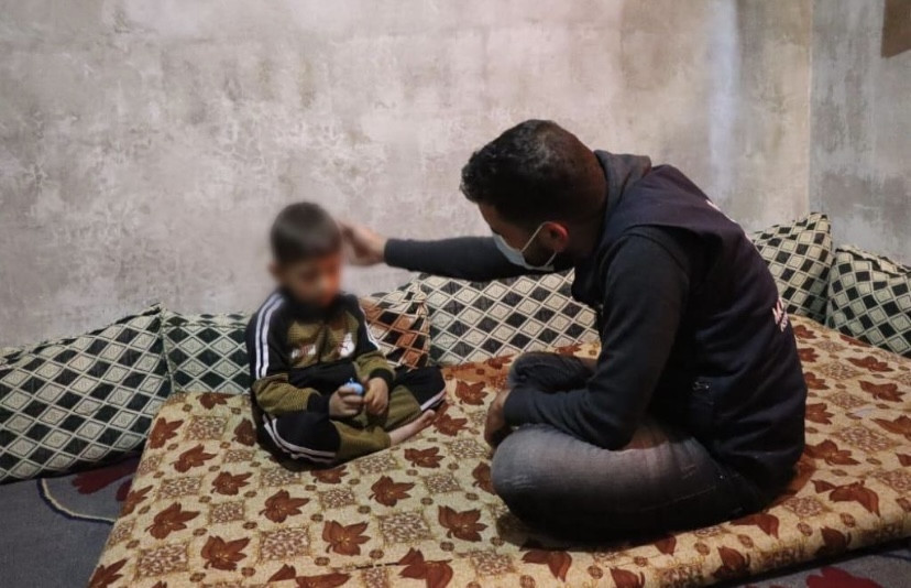 Fatima and her family need a battery and living necessities