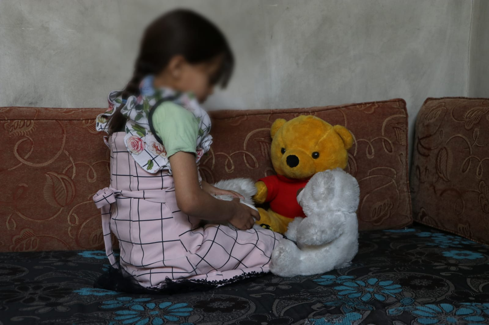 Three children suffer from thalassemia and need a help.
