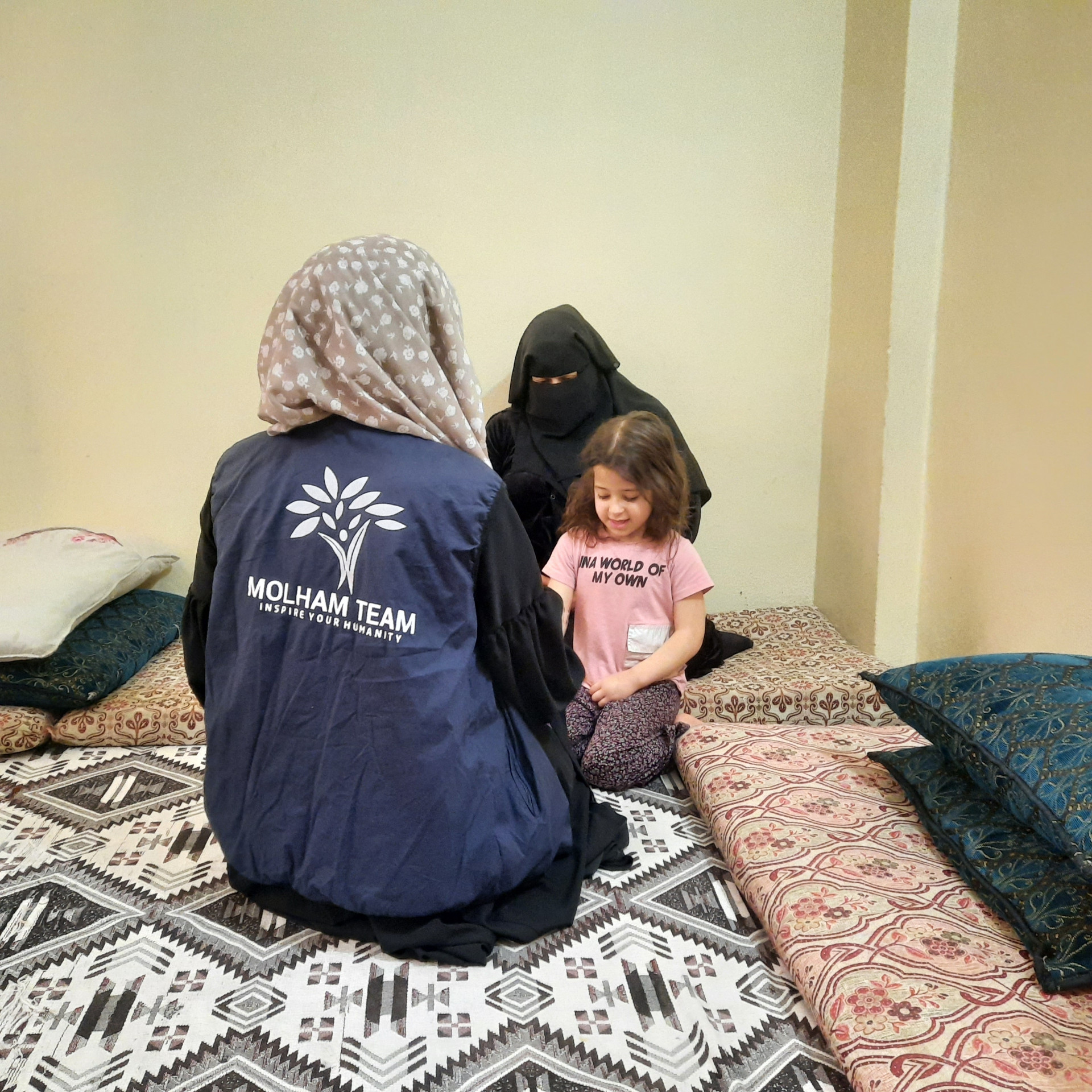 Rawda struggles alone to provide for her seven children.