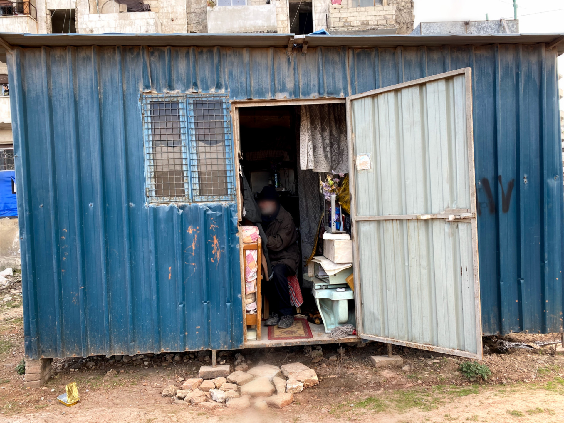 A lonely man needs and a shelter and daily expenses