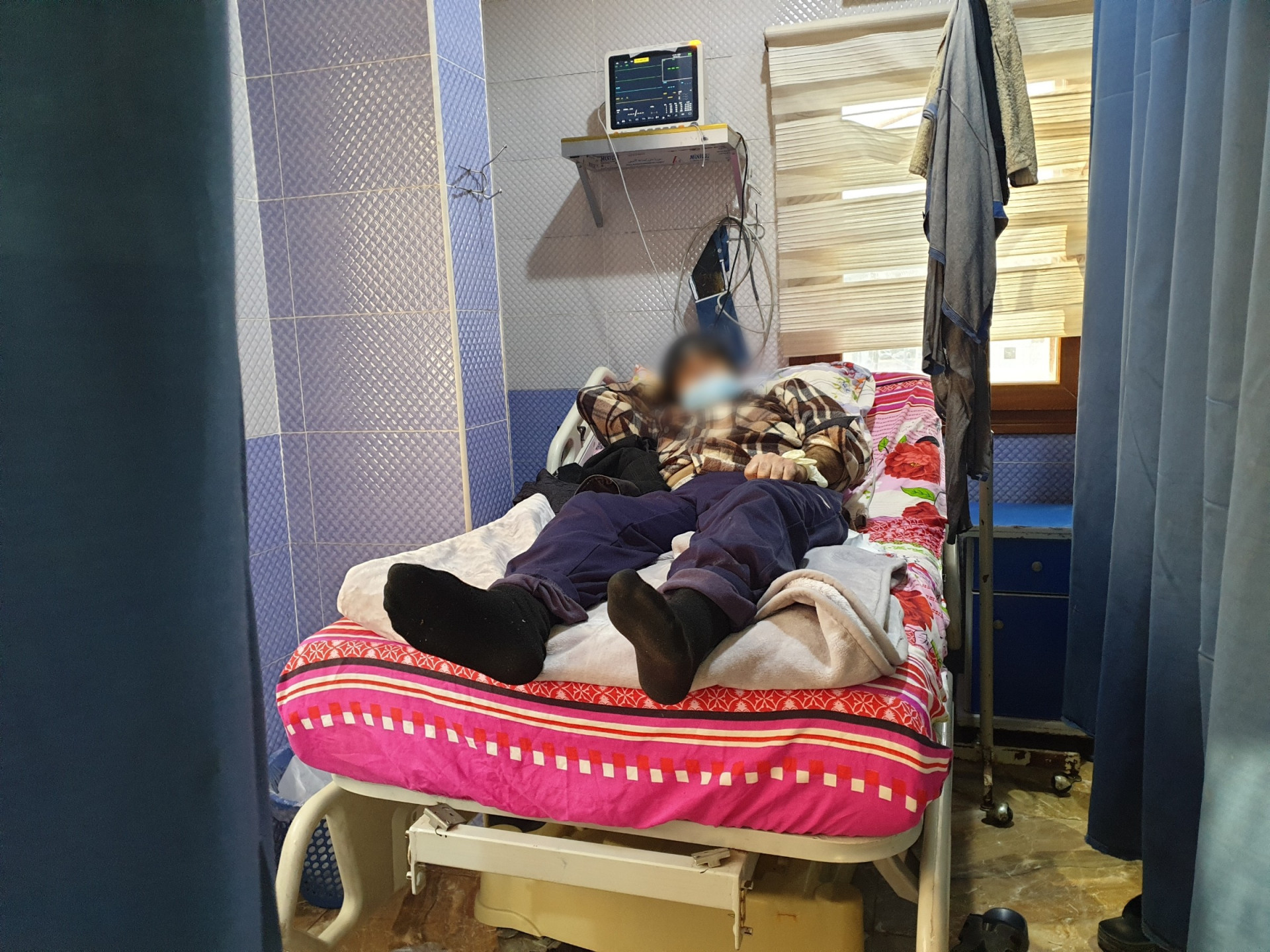 He suffers from arterial occlusion and needs urgent surgery