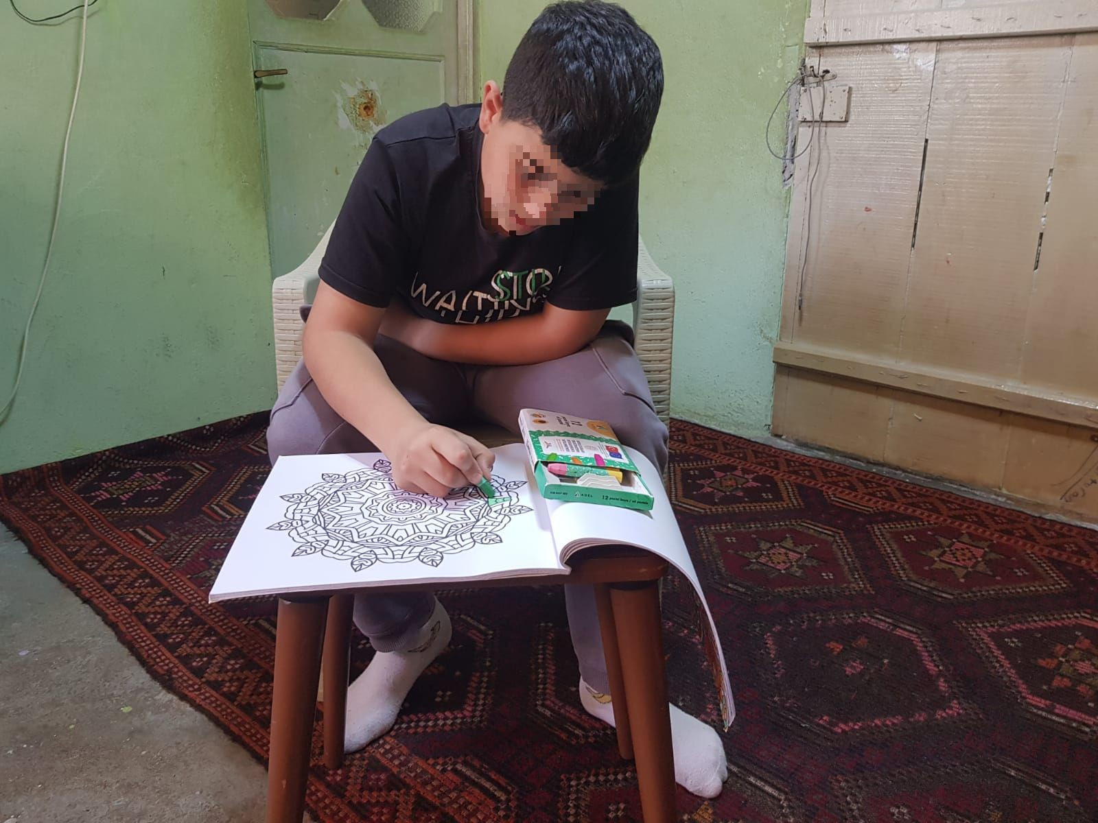 مجد طفل يتيم بحاجة لمساعدتكم