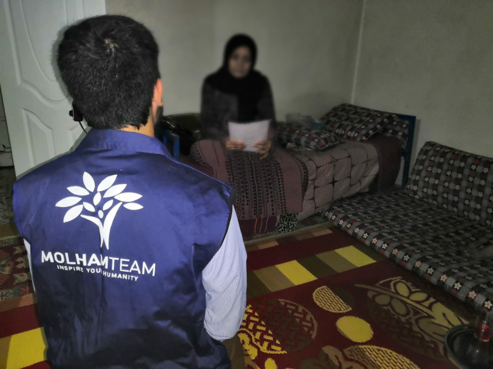 Nazmiah and her family live in very bad conditions