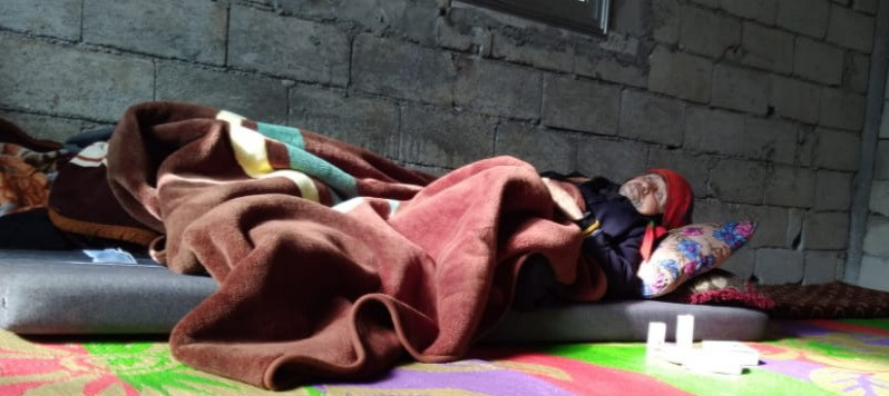 A 70 YEARS OLD WOMAN WITH NO SPONSOR