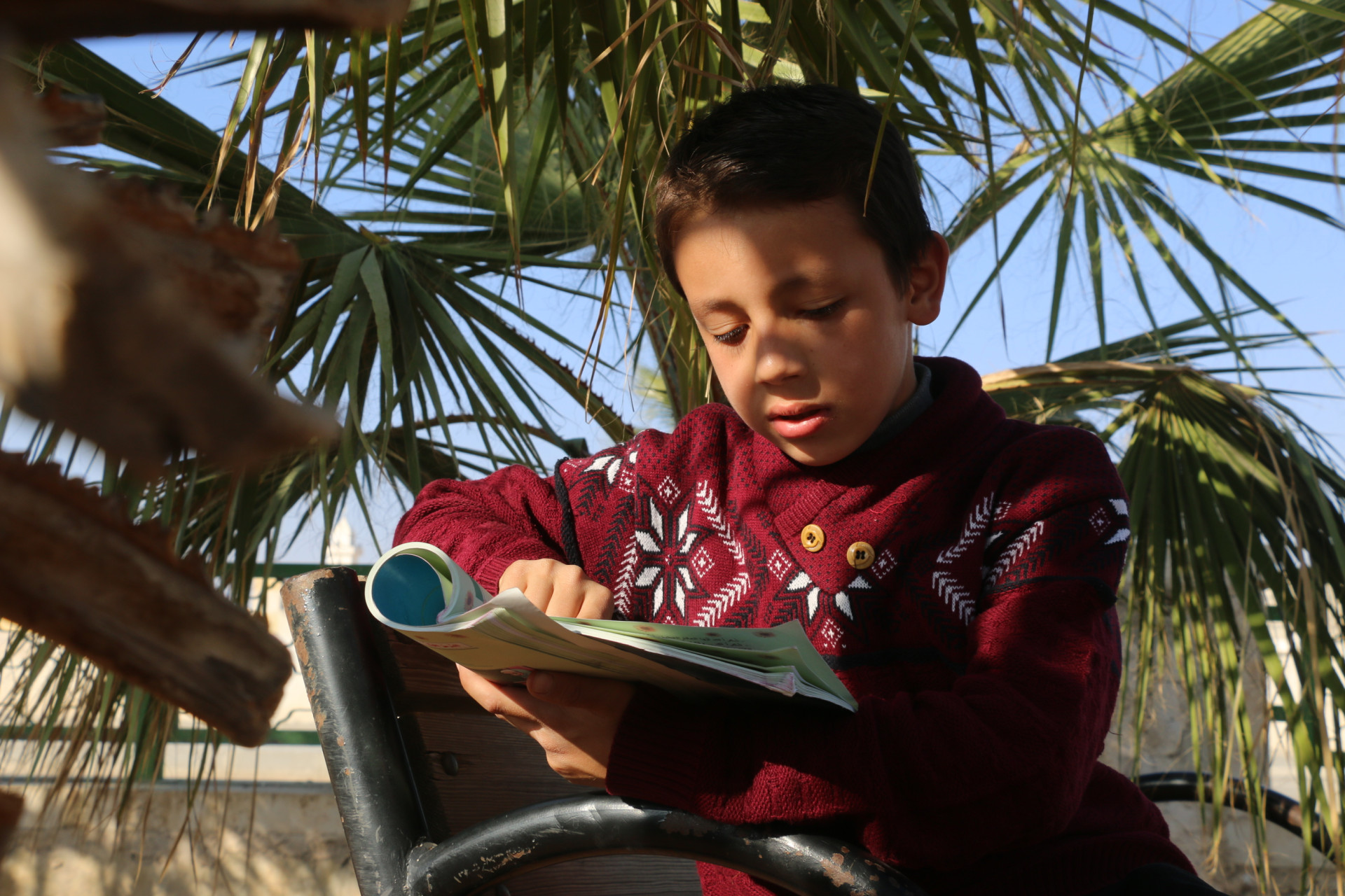 Munsef is an orphan child who needs your help