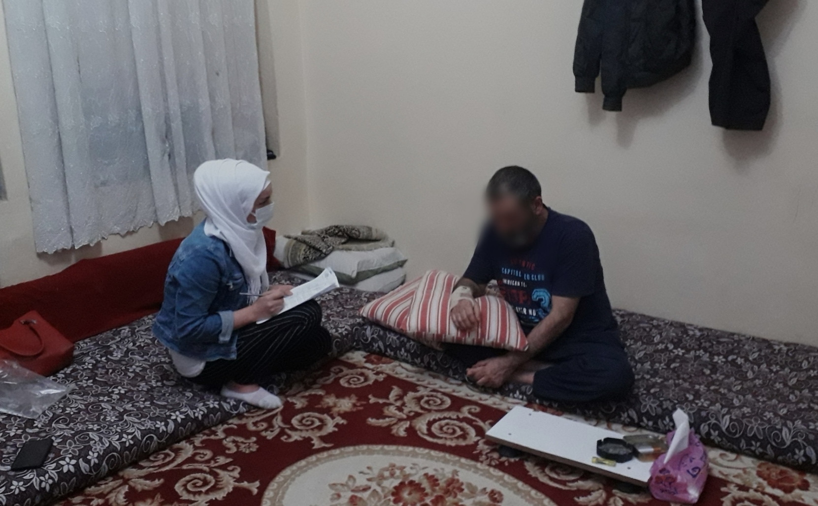 Due to a medica error, Mohammad lost his sight