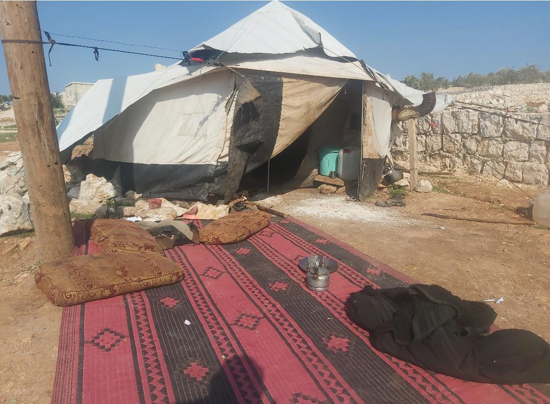 Khansa and her family live without a breadwinner