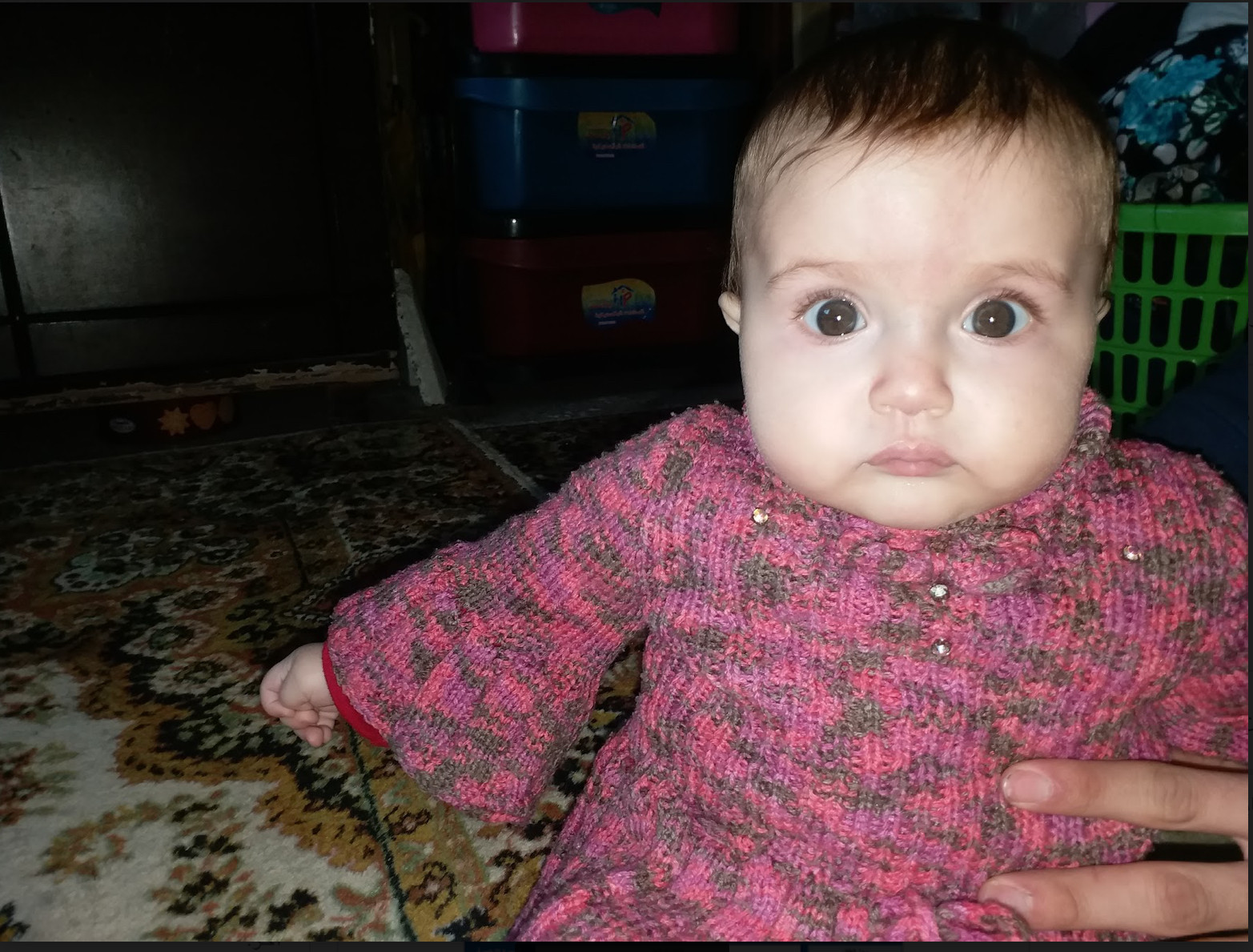 ماريا طفلة يتمها الزلزال