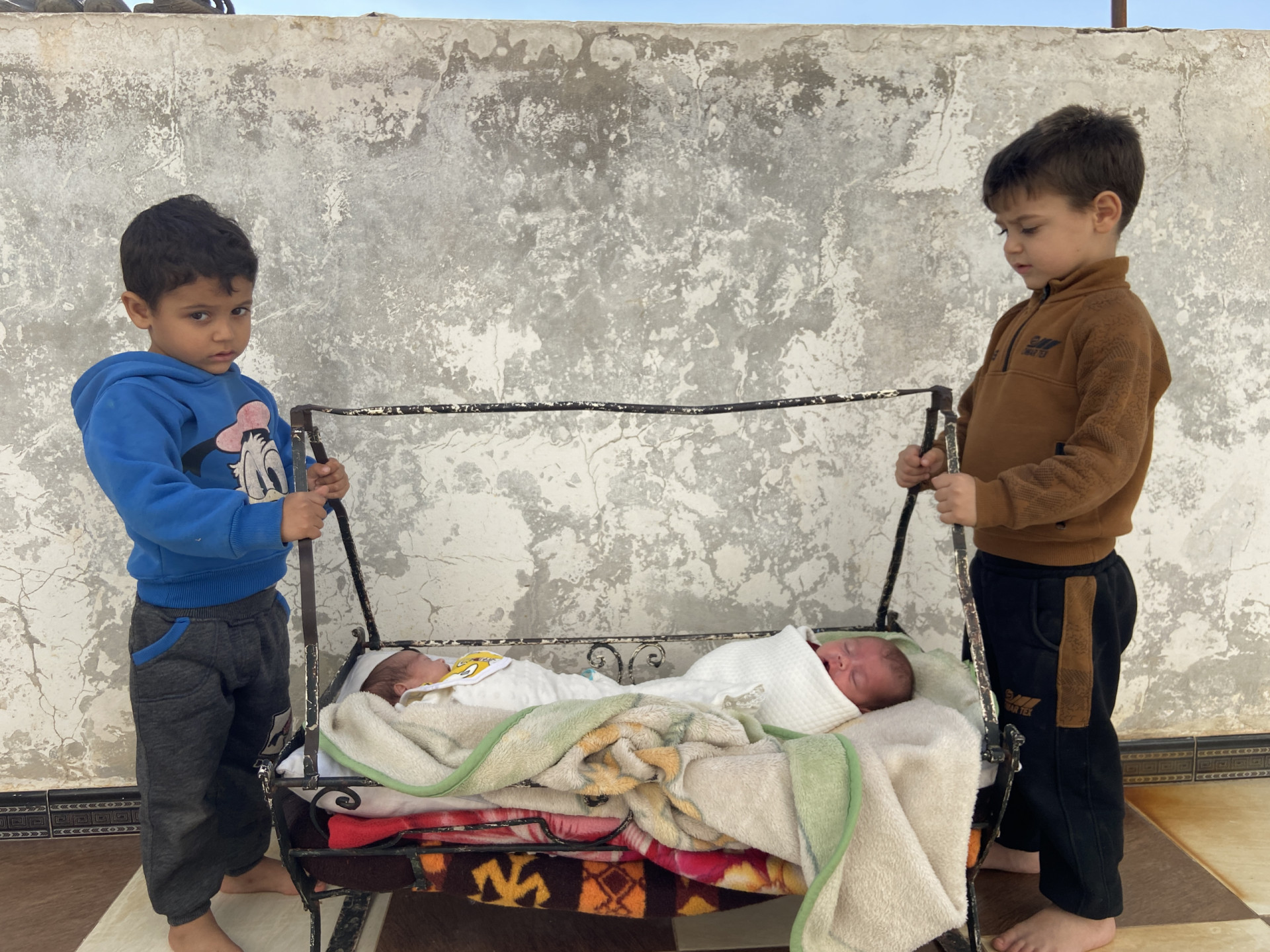 Ziyad's family is besieged by extreme conditions.
