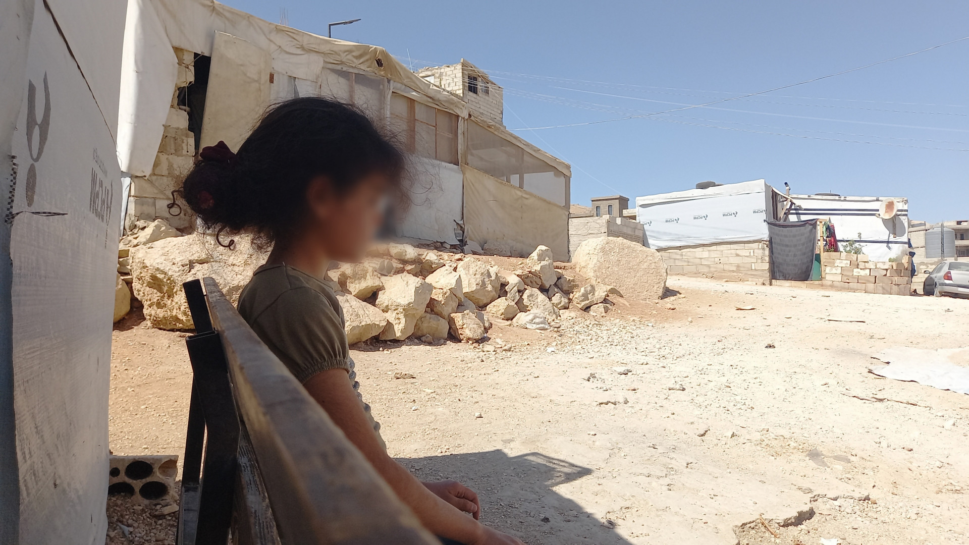 Naghm is blind and lives in dire conditions