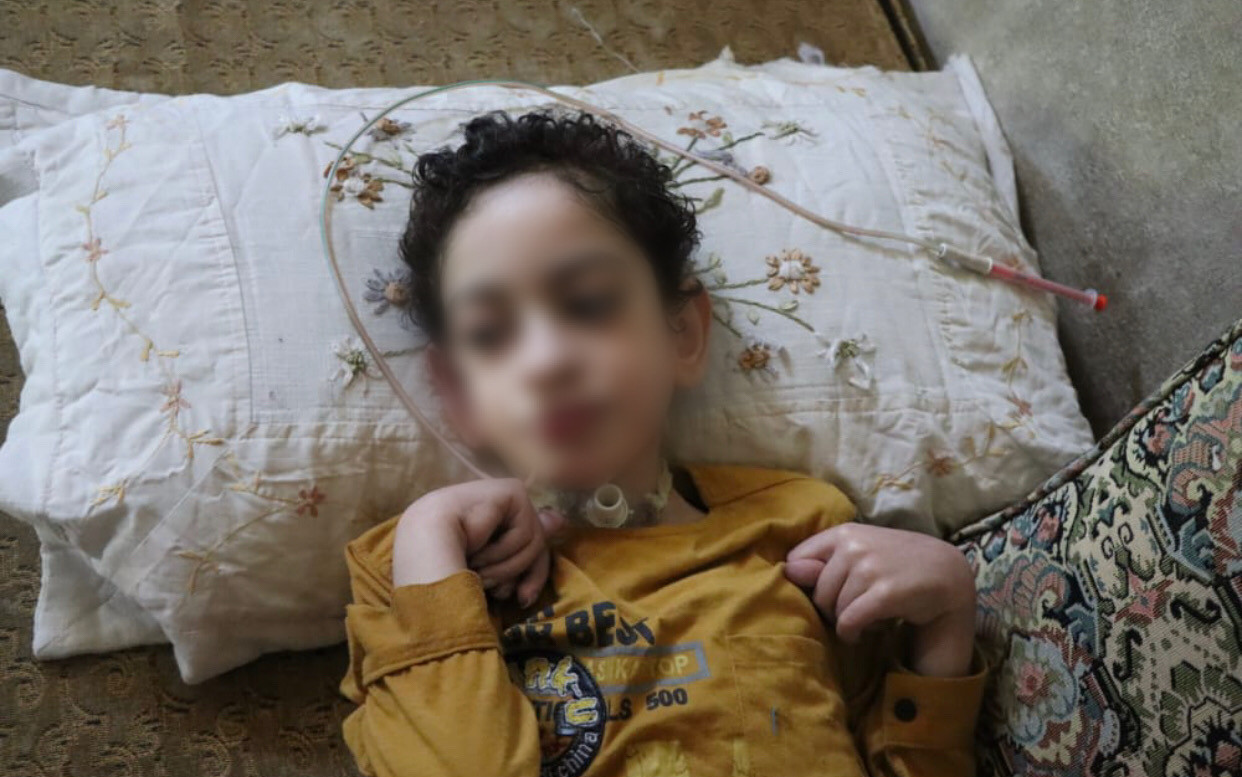Mustafa is in a critical condition and he urgently needs help.