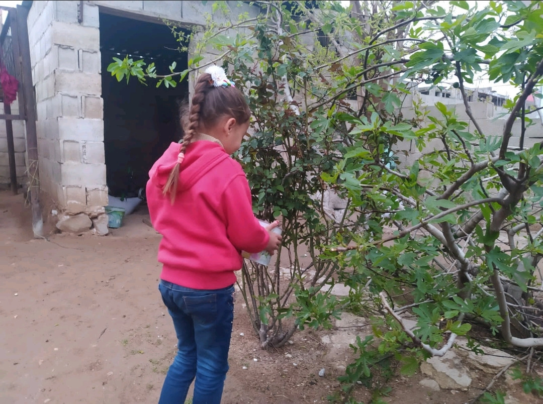 Fawzia, eine Halbwaise aus Raqqa