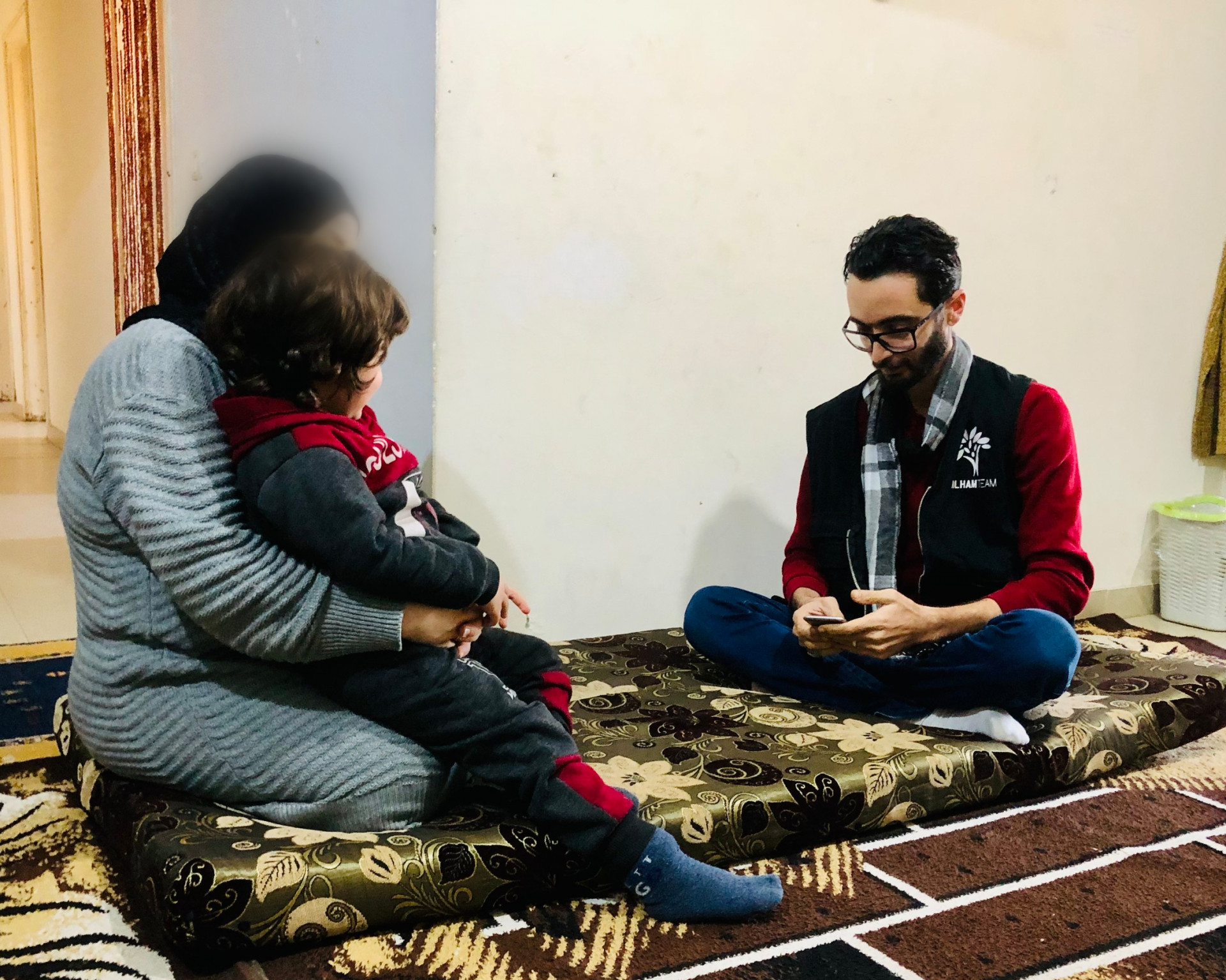 A Sheltering Light for Heba's Family
