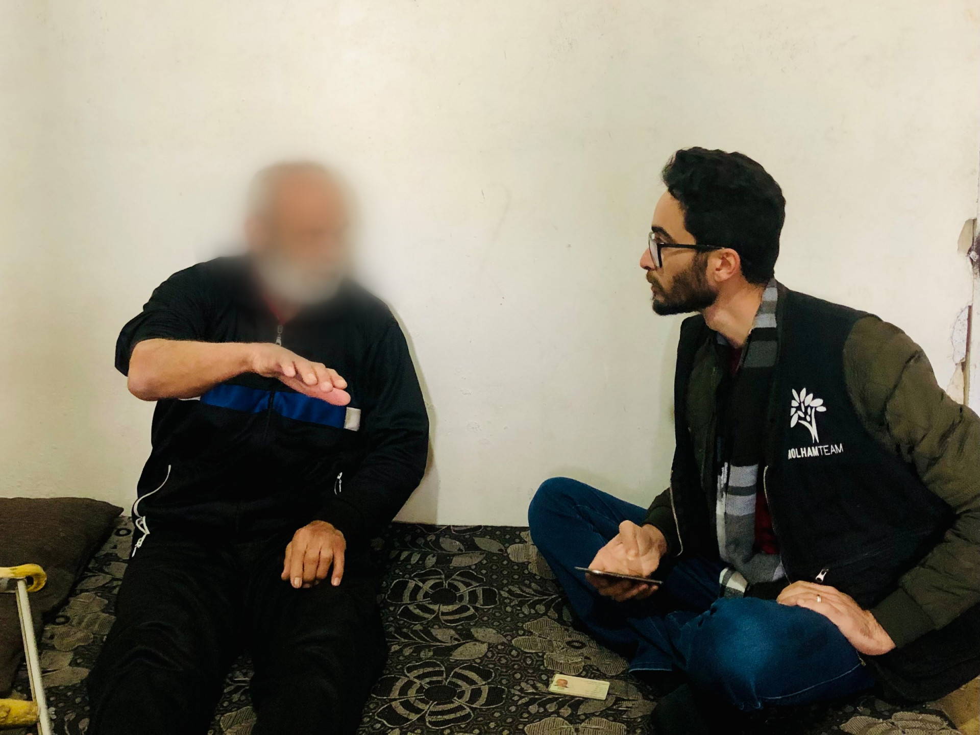 Ali lost his ability to rise and move, and with it, he lost his dignified life.