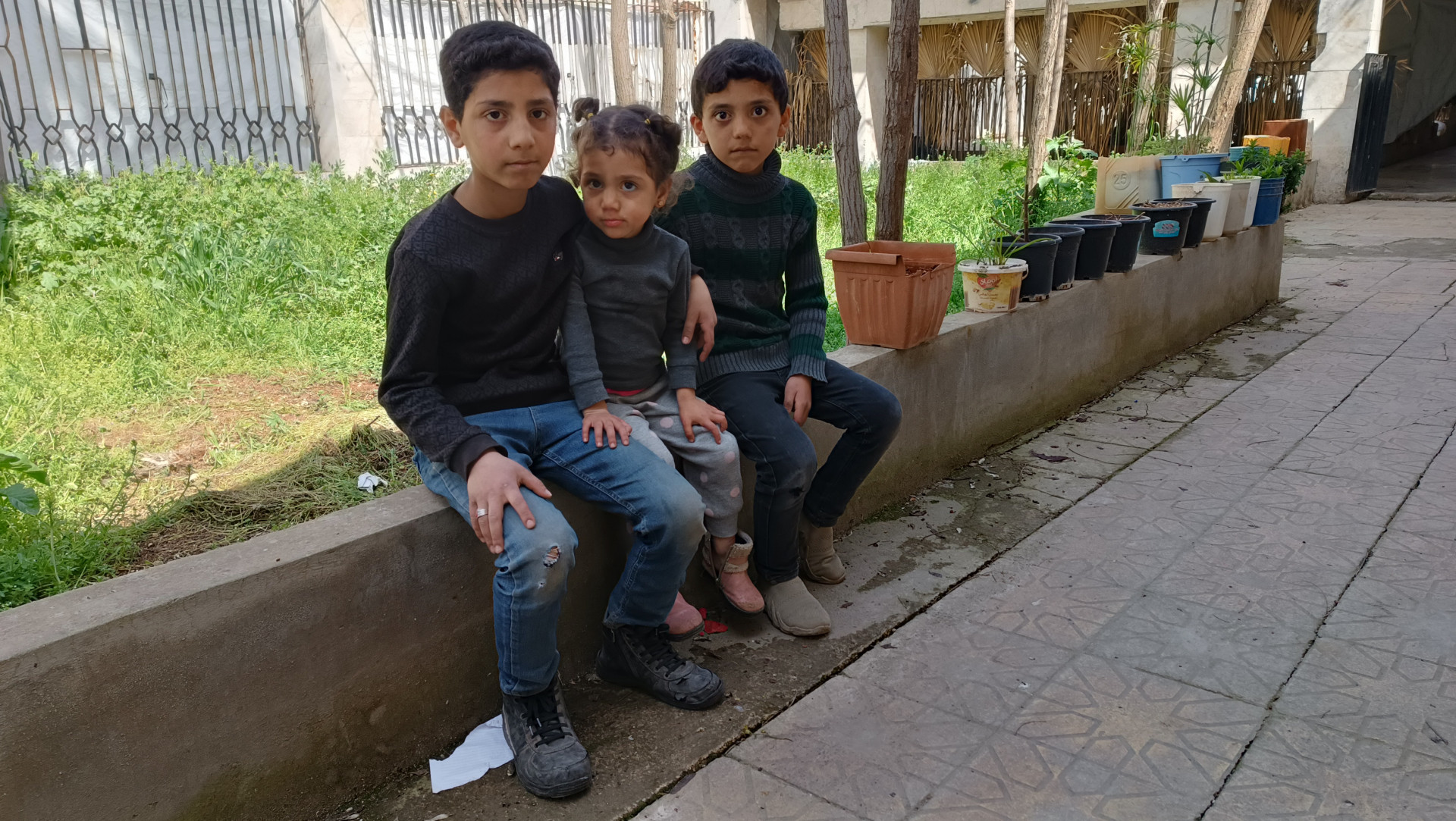 A family living in extreme need.
