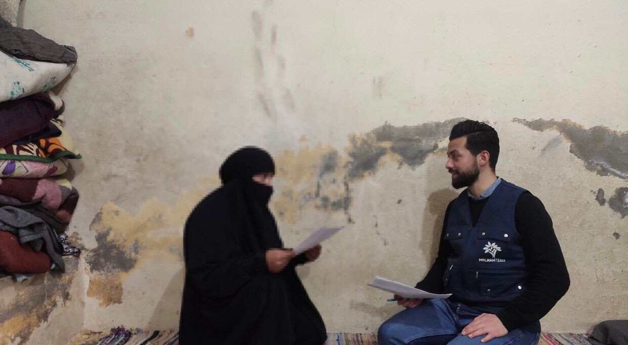 Her husband abandoned her with their six children