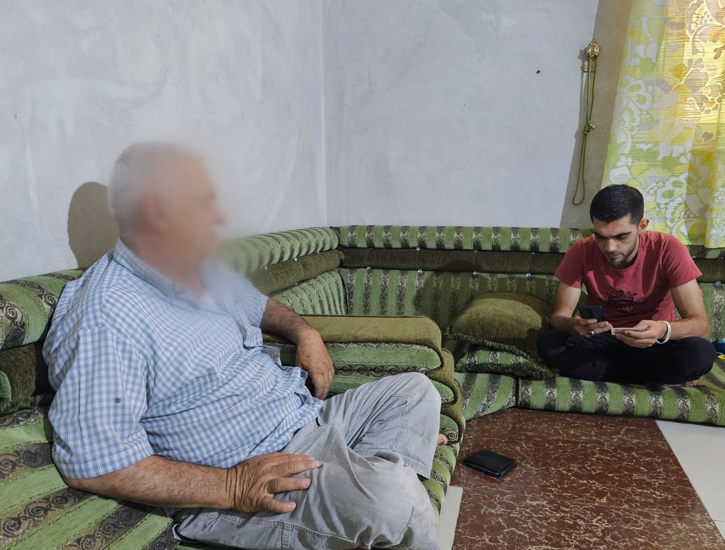 Mohammed suffers from cataracts and needs our help