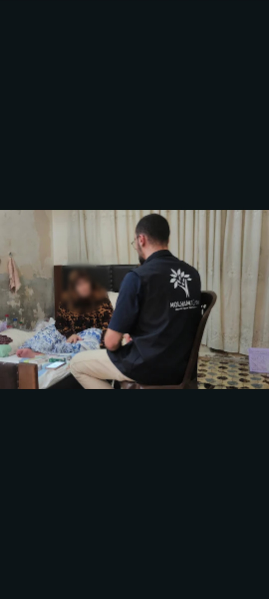 بقلبٍ مريض ترعى أسرتها