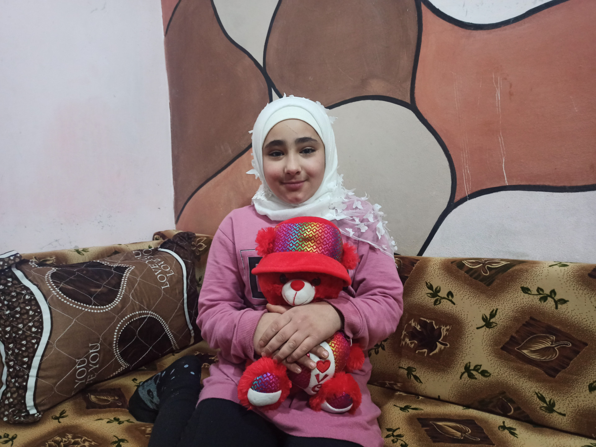 Hiba, an orphan from Damascus