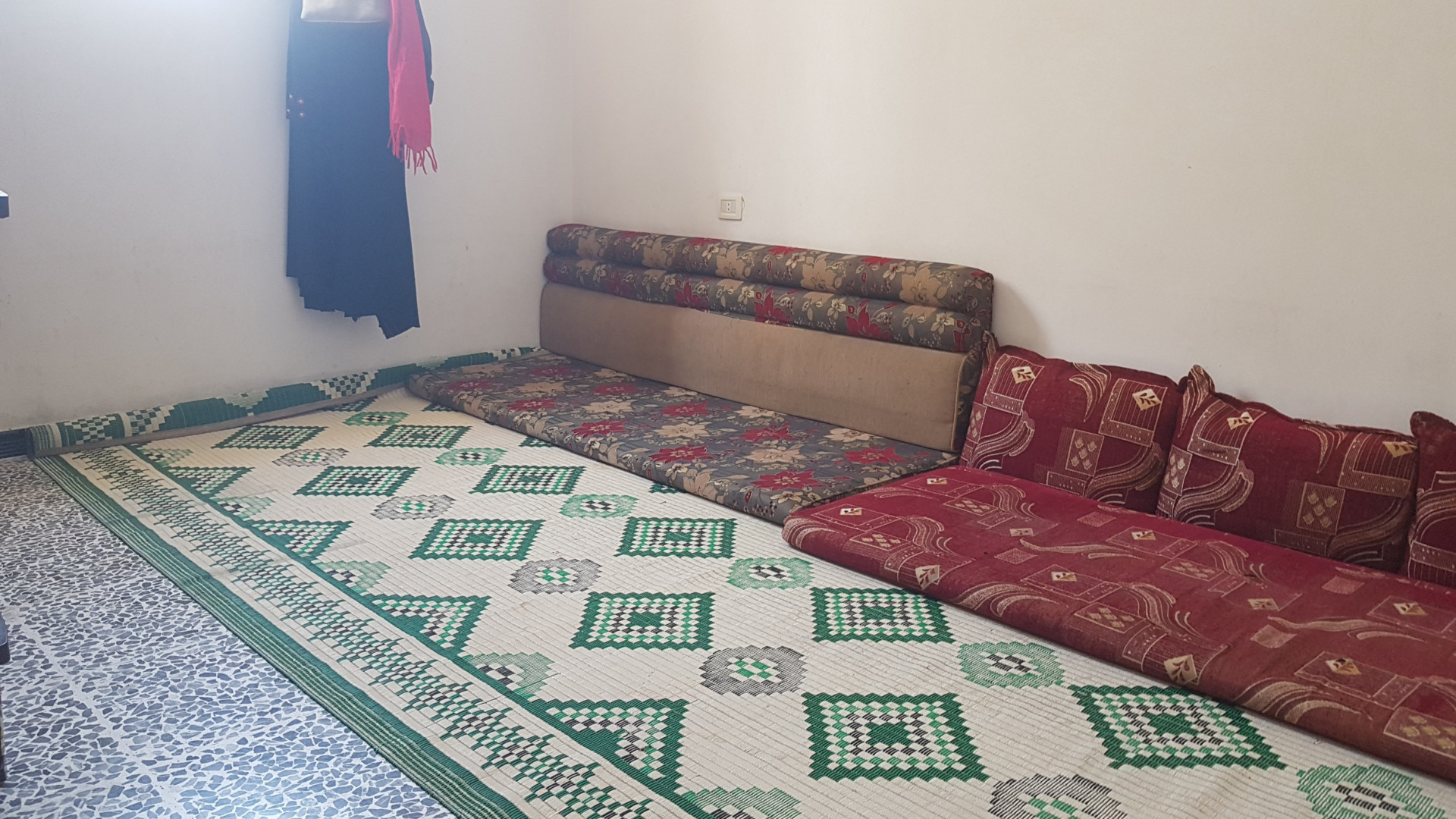 A displaced family in need of financial support
