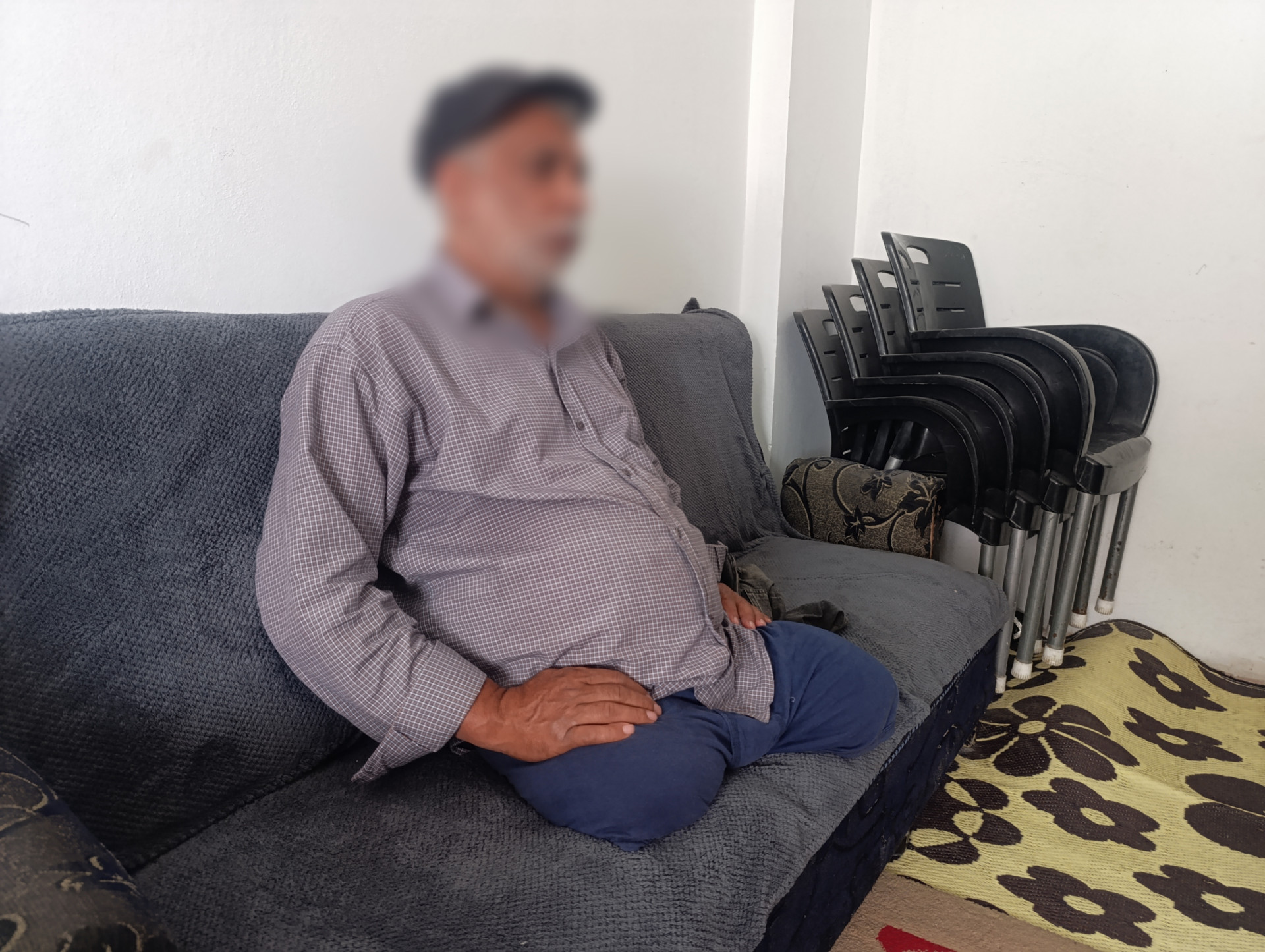 العم بشار… حين يصبح الألم جزءًا من الحياة