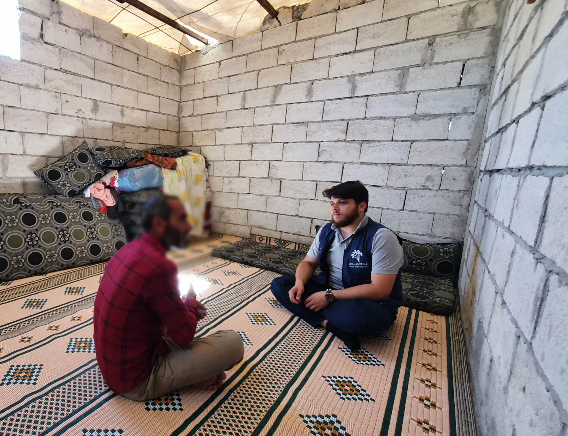 Mahmoud's family lives in poverty