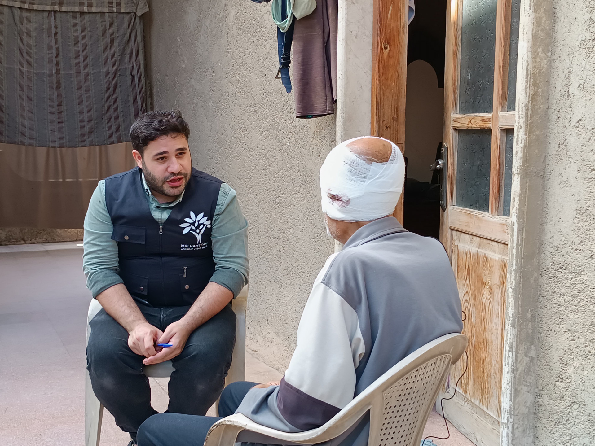 Uncle Hamza suffers from skin cancer