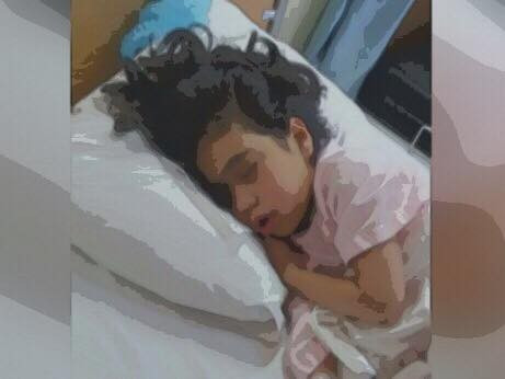 a kid with breathing issues needs surgery