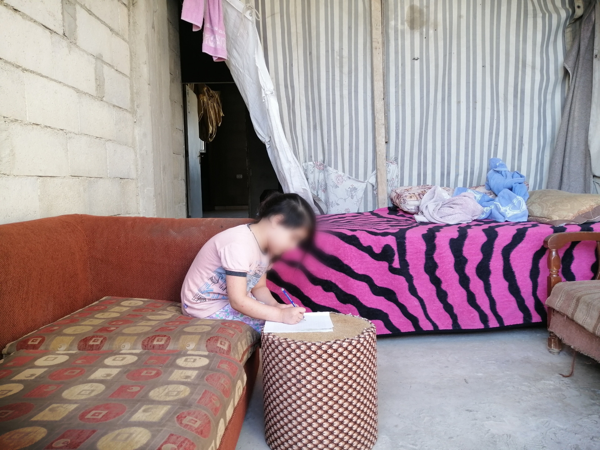 They are overwhelmed with burdens of displacement and sickness.