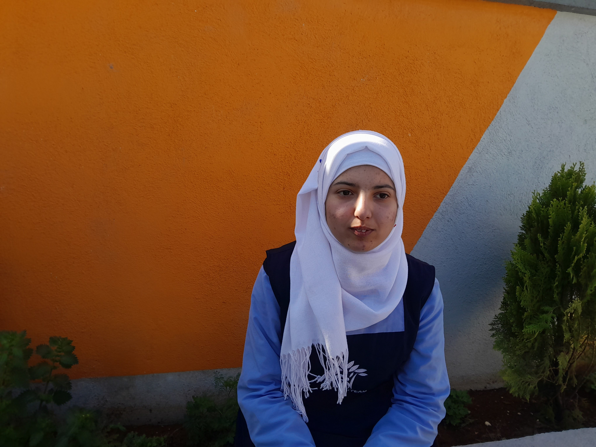 Fatima – an ambitious and energetic child.